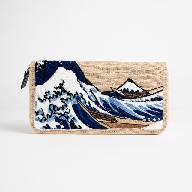 KY79-800/長財布/神奈川沖浪裏